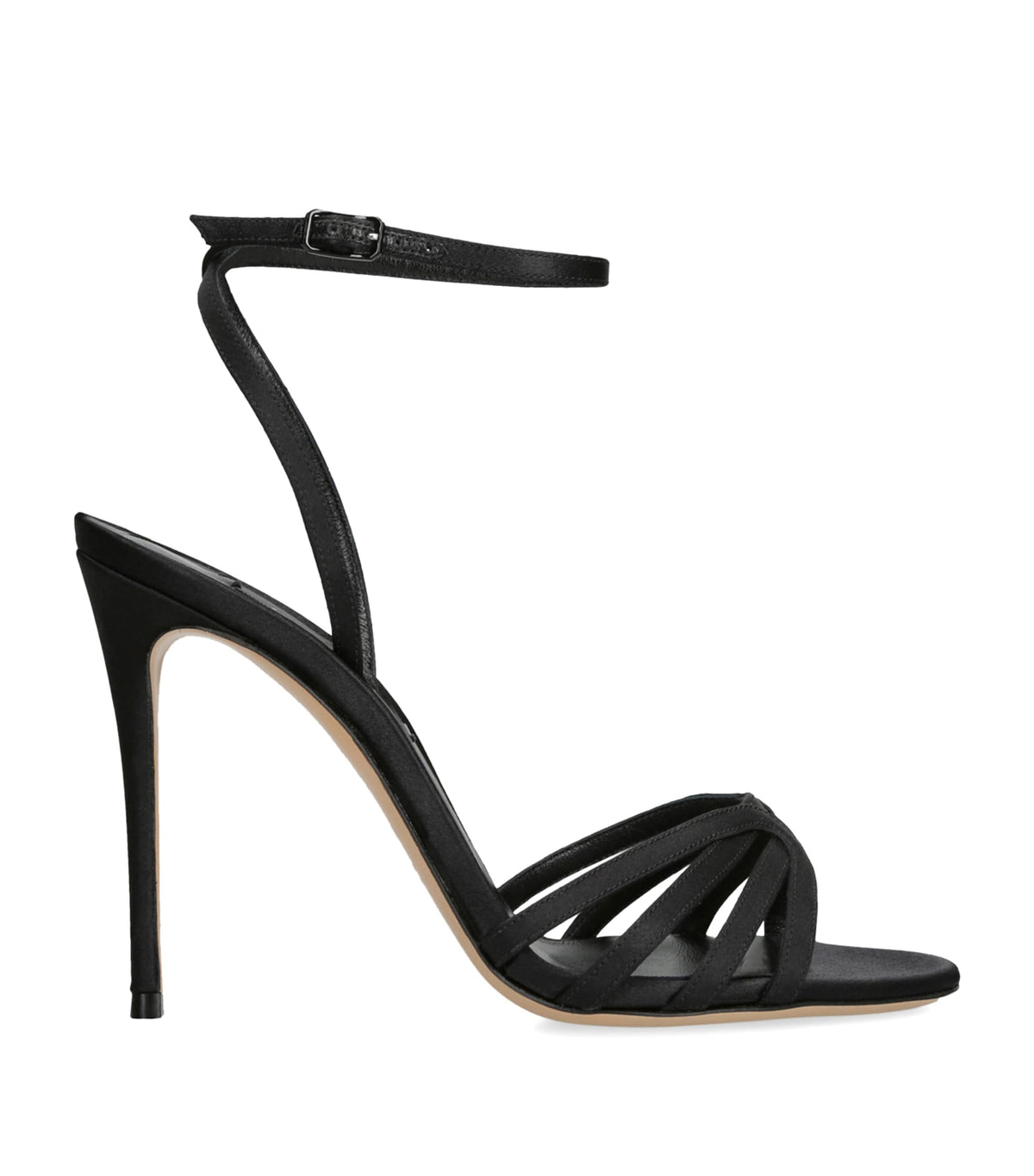 Casadei Satin Julia Heeled Sandals 100
