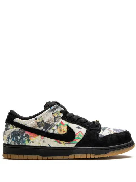 Nike x Supreme SB Dunk Low "Rammellzee" sneakers