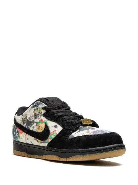 Nike x Supreme SB Dunk Low "Rammellzee" sneakers