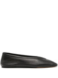 Le Monde Beryl Luna slippers in black leather