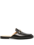 Scarosso horsebit-detail leather mules