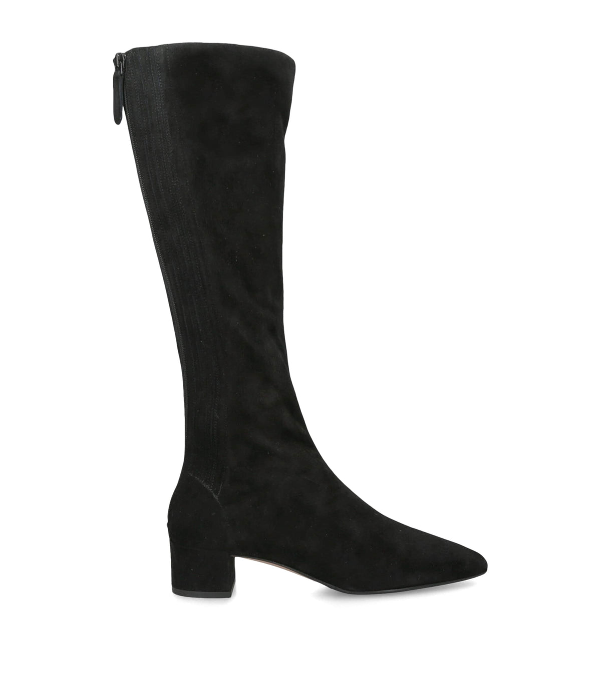 Aquazzura Suede Saint Honor Knee-High Boots 35