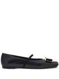 Ferragamo new Vara plate ballet flat