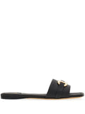 Ferragamo flat slides with Gancini ornament