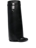 Givenchy Shark Lock 100mm leather boots