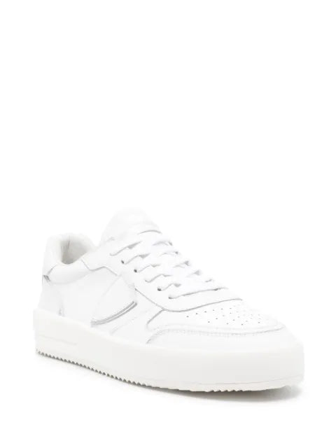 Philippe Model Paris Temple Veau leather sneakers