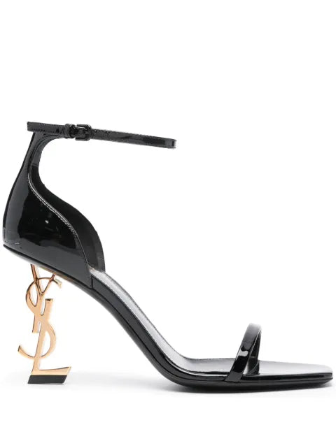 Saint Laurent Opyum sandals in patent leather