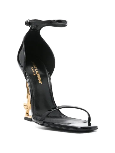 Saint Laurent Opyum sandals in patent leather