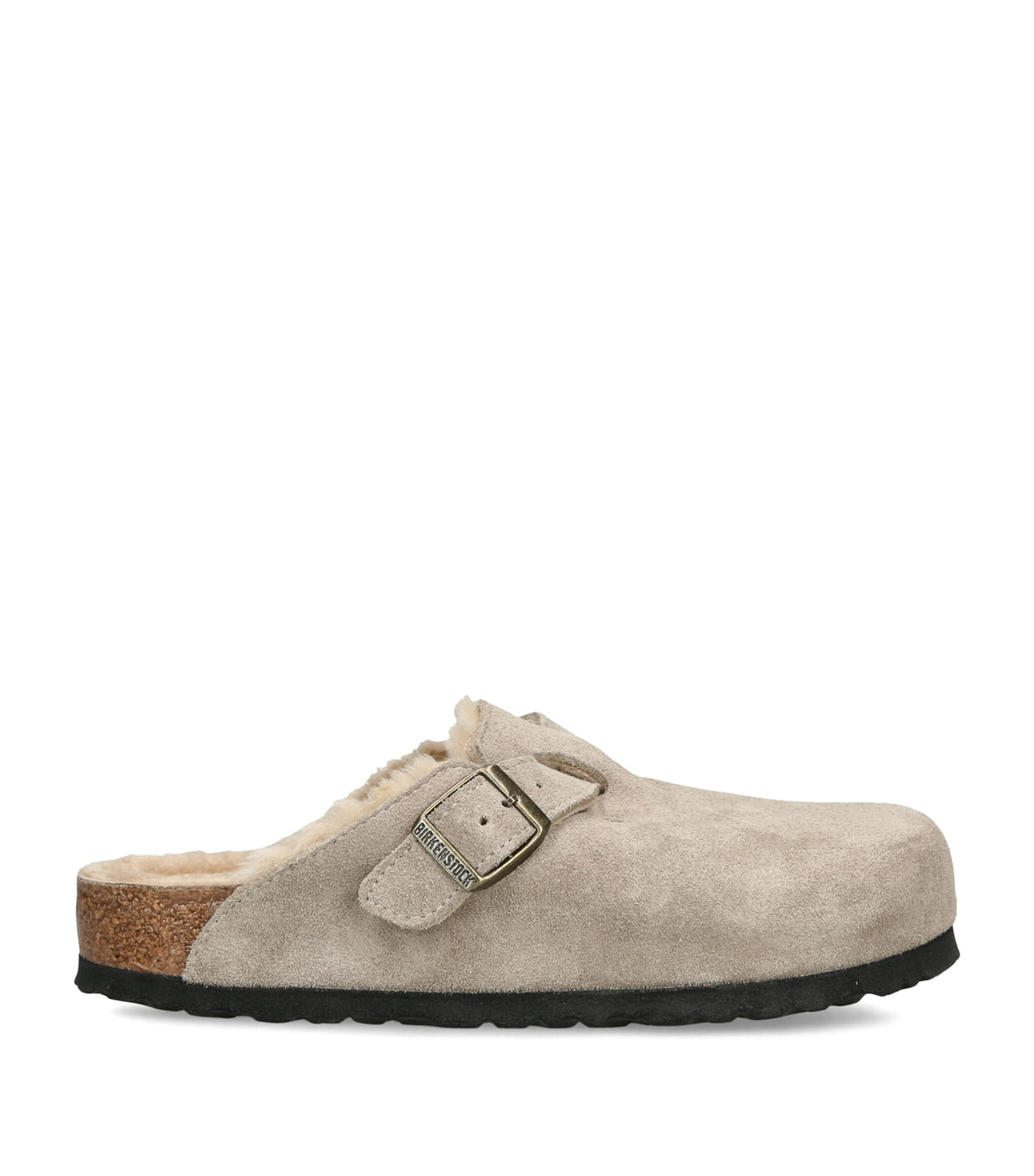Birkenstock Shearling Boston Clogs (Regular Fit)