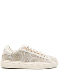 Versace Greca jacquard canvas sneakers