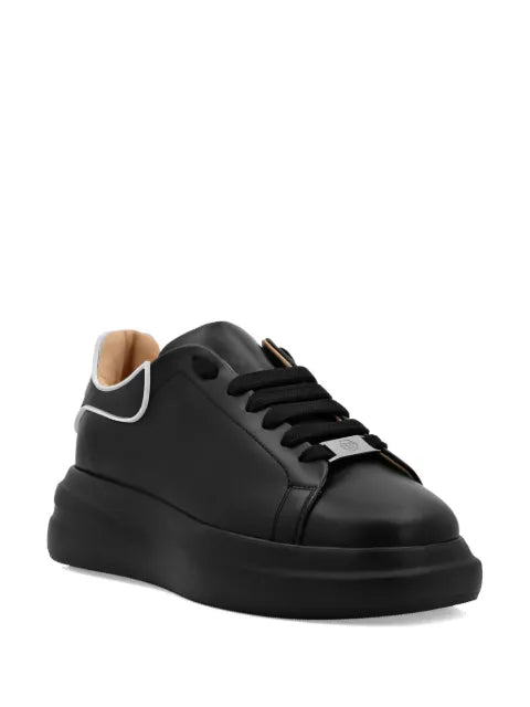 Philipp Plein leather low-top sneakers Megastar