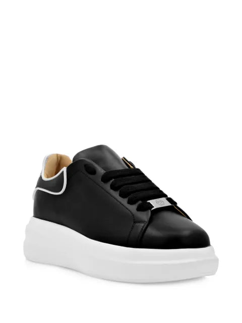Philipp Plein leather low-top sneakers Megastar