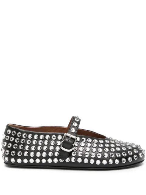 Alaïa strass lambskin Ballet flats