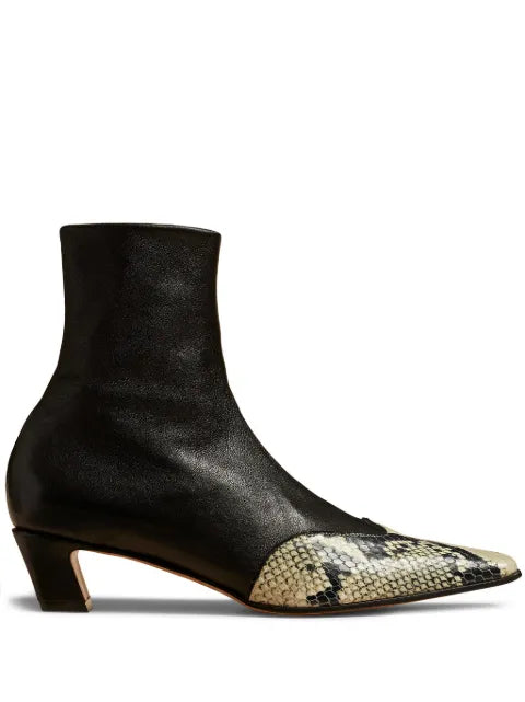 KHAITE The Neveda leather boots