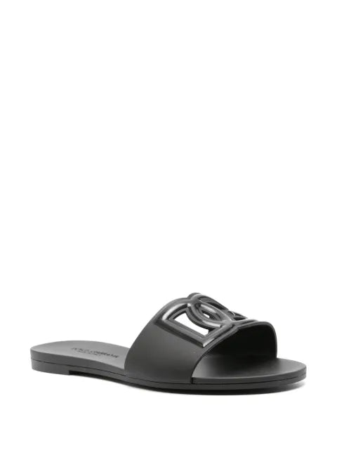 Dolce & Gabbana rubber beachwear sliders