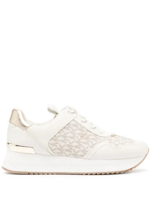 Michael Kors Raina logo-jacquard platform sneakers