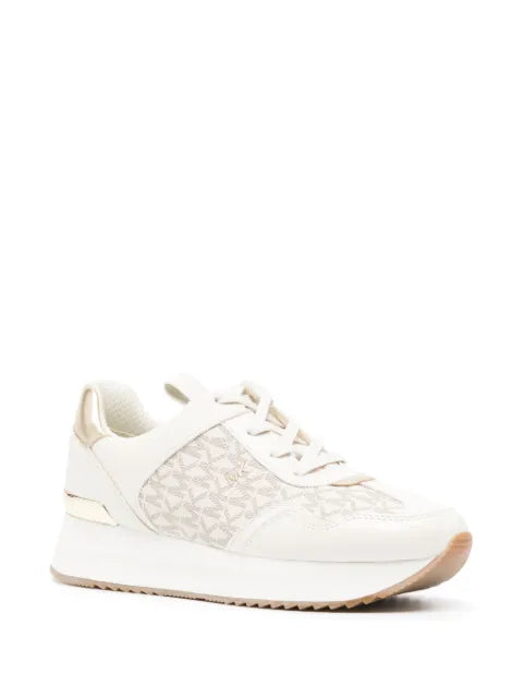 Michael Kors Raina logo-jacquard platform sneakers