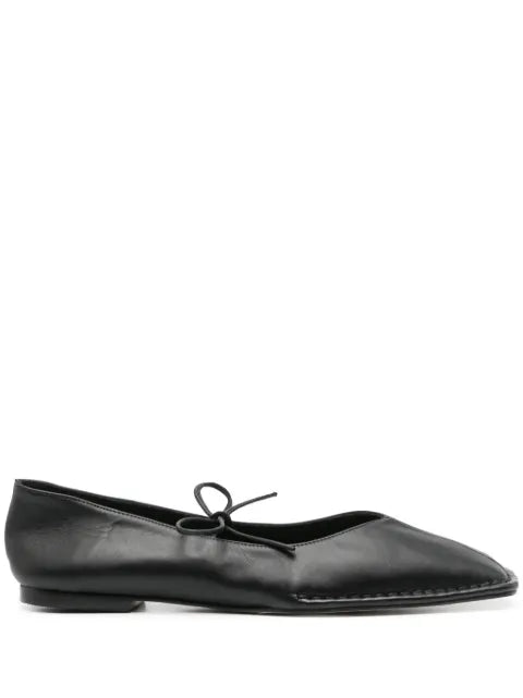 ALOHAS Sway leather ballerina shoes