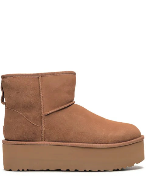 UGG platform ankle boots