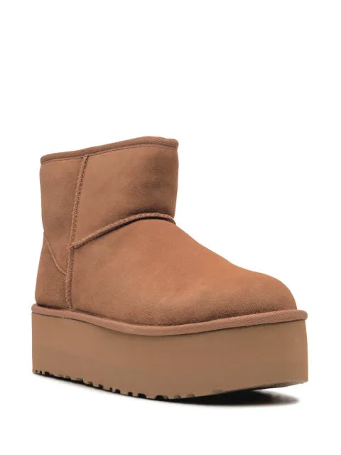 UGG platform ankle boots