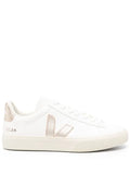 VEJA Field metallic-logo low-top sneakers