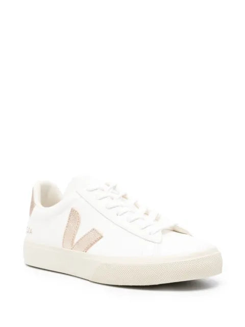 VEJA Field metallic-logo low-top sneakers