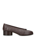 Maison Margiela Leather Tabi Ballerina Pumps 30