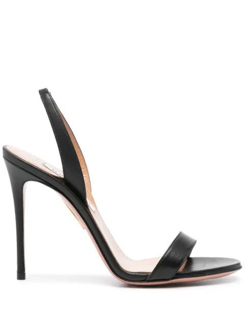 Aquazzura 105mm So Nude sandals
