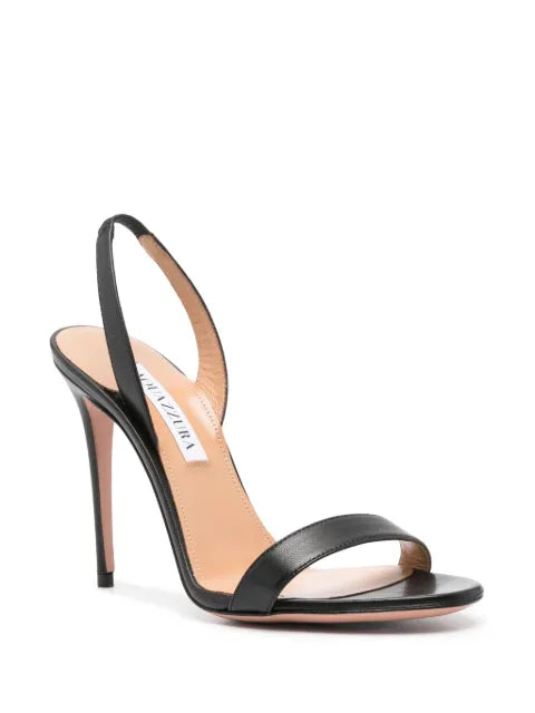 Aquazzura 105mm So Nude sandals