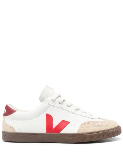 VEJA Volley suede-panelled sneakers