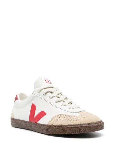 VEJA Volley suede-panelled sneakers