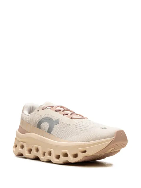 On Cloudmonster " Moon/Fawn" sneakers