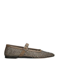 Le Monde Beryl Crystal-Embellished Mary Jane Flats