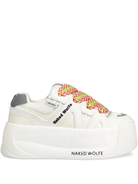 NAKED WOLFE Slider platform sneakers