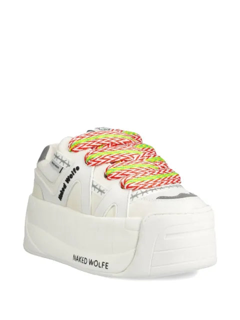 NAKED WOLFE Slider platform sneakers