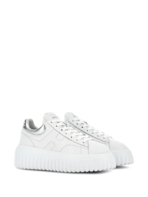 Hogan H-Stripes platform leather sneakers