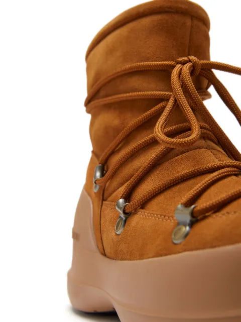 Moon Boot Luna lace-up suede boots