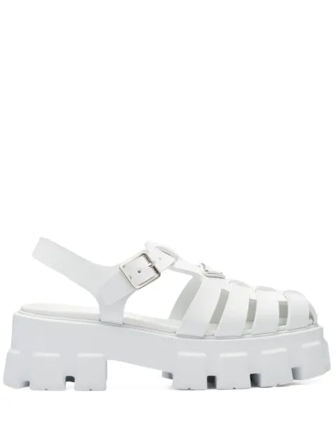 Prada rubber Monolith sandals