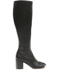 MM6 Maison Margiela anatomic stitch leather boots
