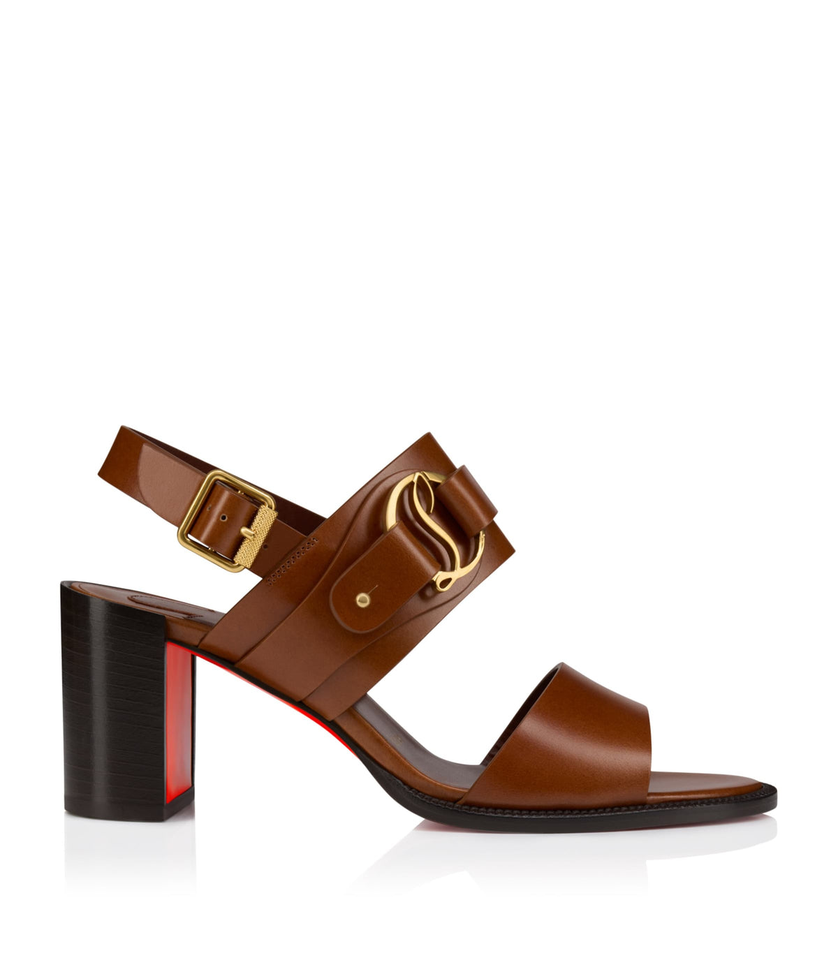 Christian Louboutin Her In Roma Leather Sandals 70