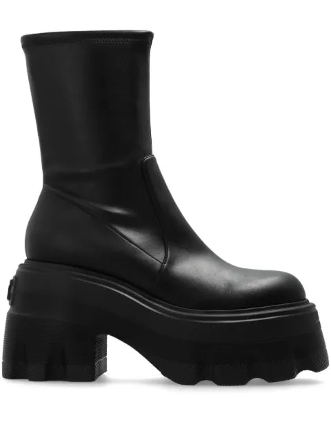 Casadei Maxxxi platform ankle boots