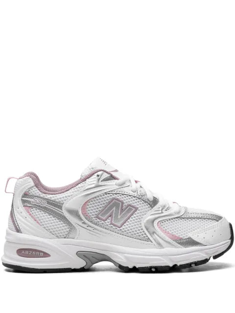 New Balance 530 "White/Silver Metalic/Ice Wine/Mid Century Pin" sneakers