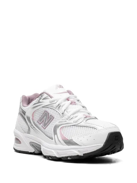 New Balance 530 "White/Silver Metalic/Ice Wine/Mid Century Pin" sneakers