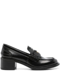Miu Miu coin-embellished block-heel loafers