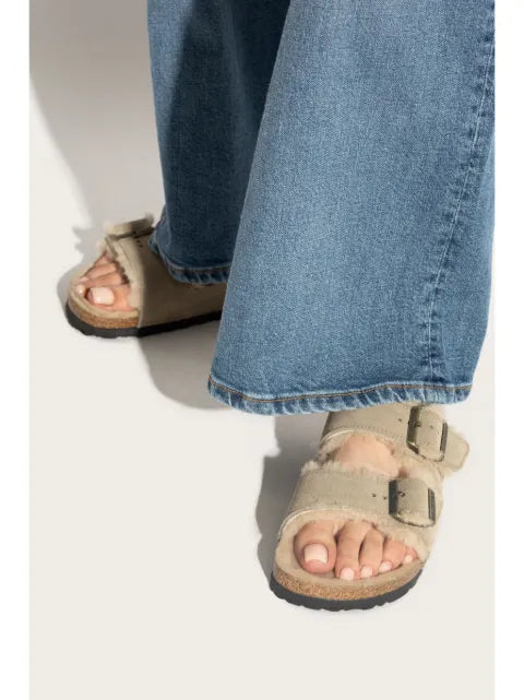 Birkenstock Arizona Shearling slides
