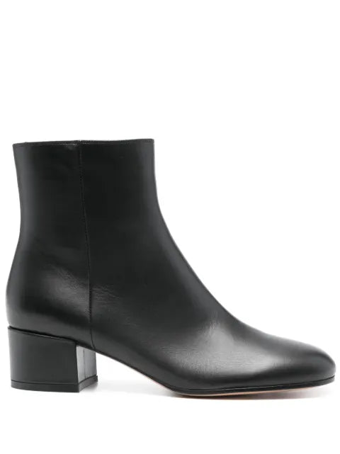 Gianvito Rossi 45mm leather ankle boots