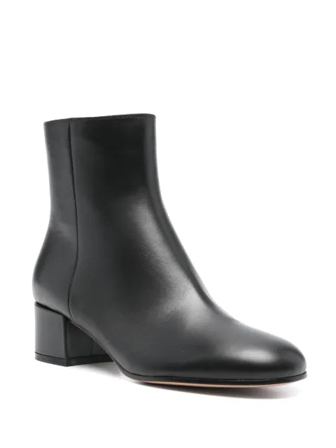 Gianvito Rossi 45mm leather ankle boots