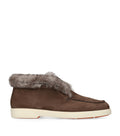 Santoni Suede Hadeel Ankle Boots