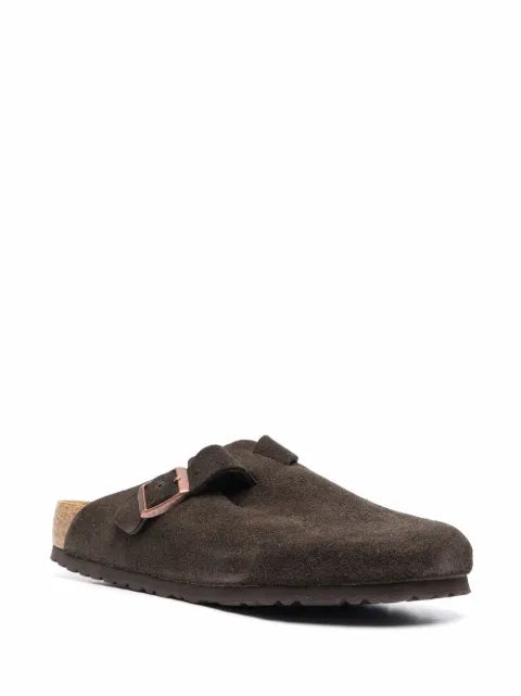 Birkenstock Boston soft suede slippers