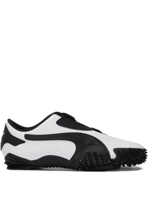 PUMA Mostro "Perforated Leather - White / Black"